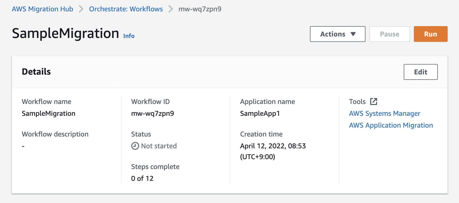 AWS Migration Hub Orchestrator: nueva capacidad de orquestación de migración con plantillas de flujo de trabajo personalizables | Servicios web de Amazon