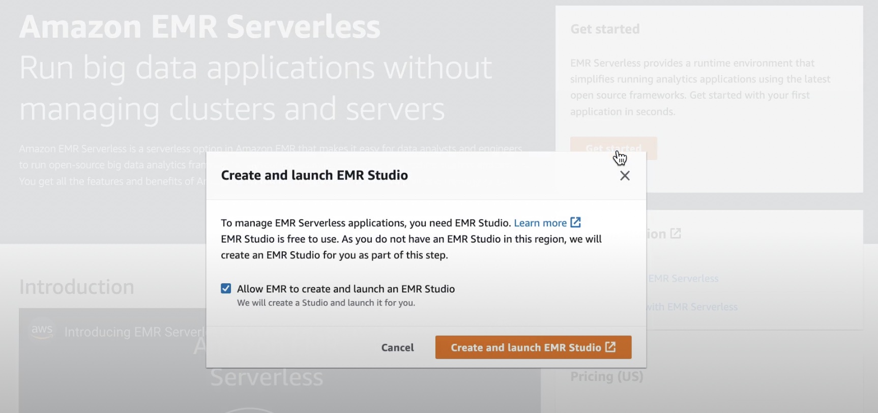 Amazon EMR Serverless ahora disponible en general: ejecute aplicaciones de Big Data sin administrar servidores | Servicios web de Amazon