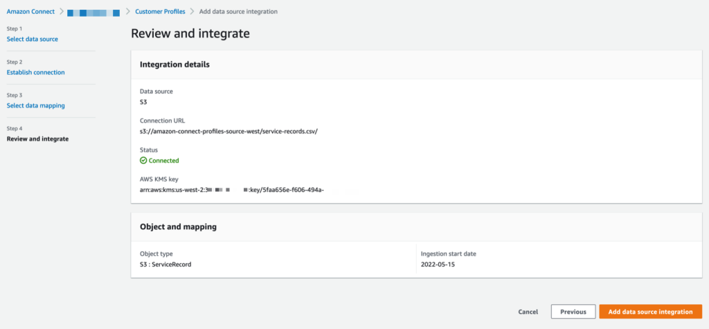 Amazon Connect outbound campaigns - import contact 2