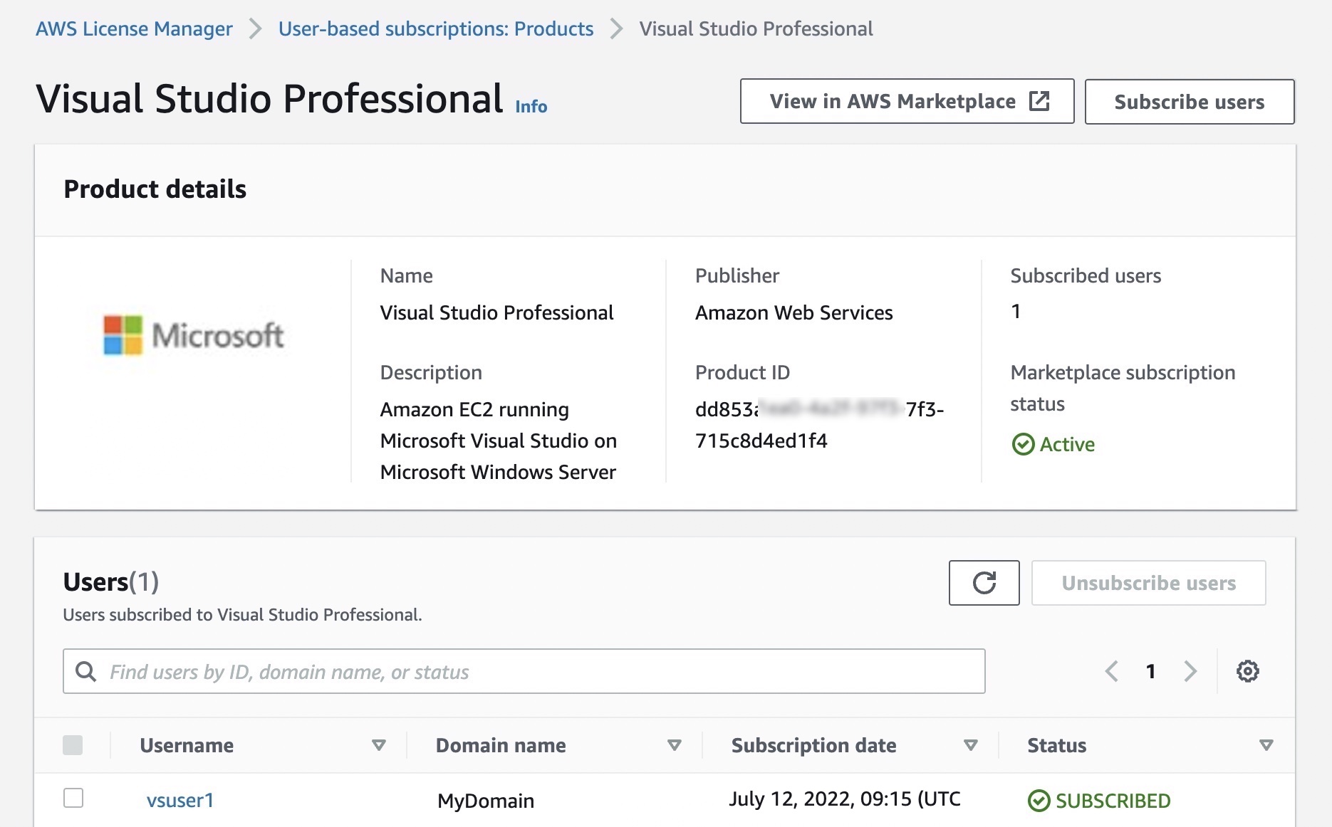 Nuevo: ejecute el software Visual Studio en Amazon EC2 con el modelo de licencia basado en el usuario | Servicios web de Amazon