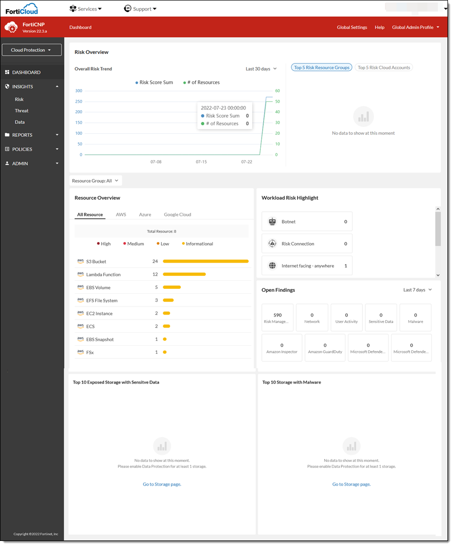 Fortinet FortiCNP: ahora disponible en AWS Marketplace | Servicios web de Amazon