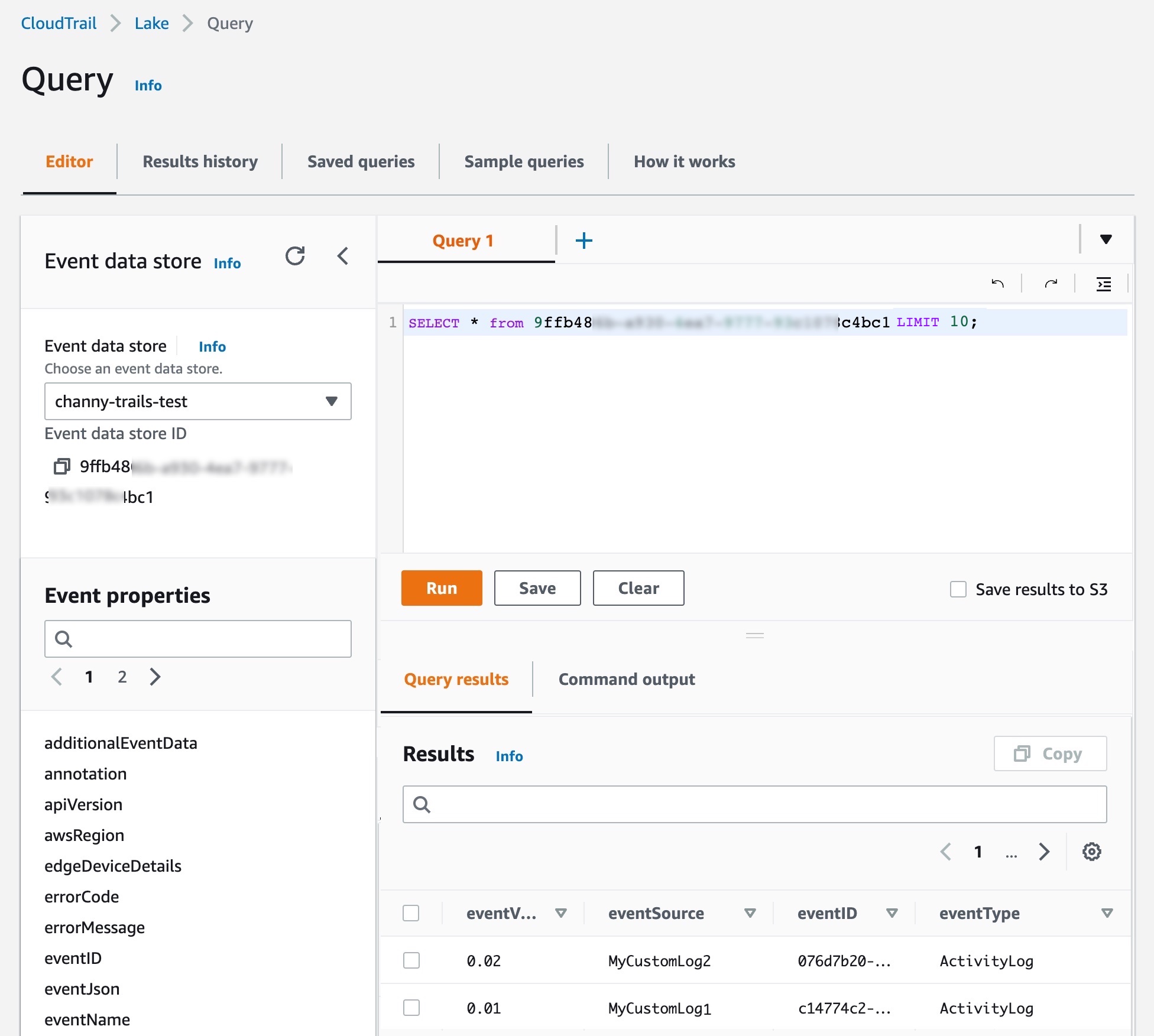 Nuevo: AWS CloudTrail Lake admite la ingesta de eventos de actividad de fuentes que no son de AWS | Servicios web de Amazon