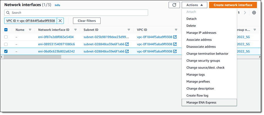 新機能 – ENA Express: EC2 でのネットワークレイテンシーとフローごとのパフォーマンスが向上 | Amazon Web  Services ブログ