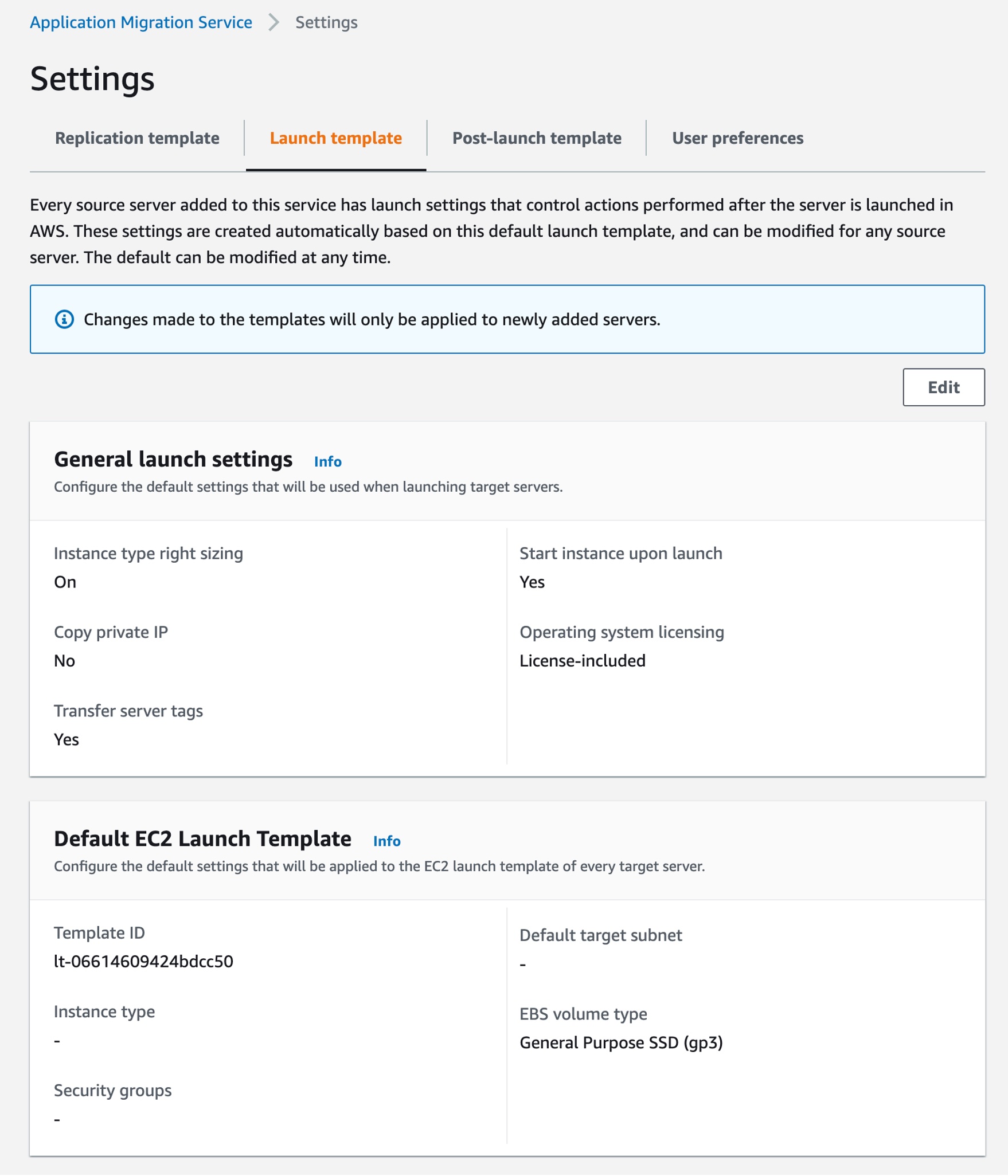 Actualizaciones importantes de AWS Application Migration Service: nueva agrupación de servidores de migración, lanzamiento actualizado y plantilla posterior al lanzamiento | Servicios web de Amazon