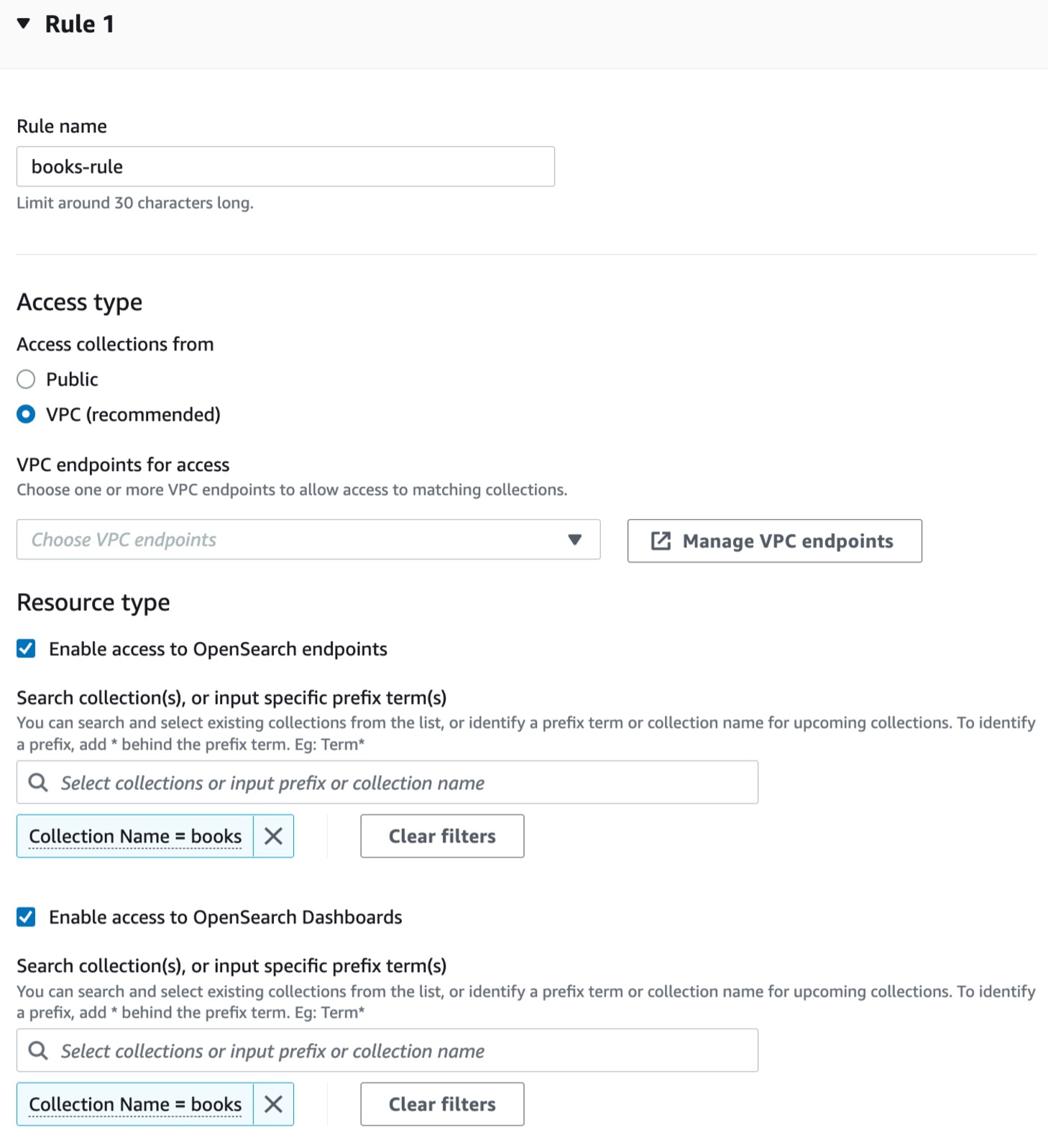 Vista previa: Amazon OpenSearch Serverless: ejecute cargas de trabajo de búsqueda y análisis sin administrar clústeres | Servicios web de Amazon