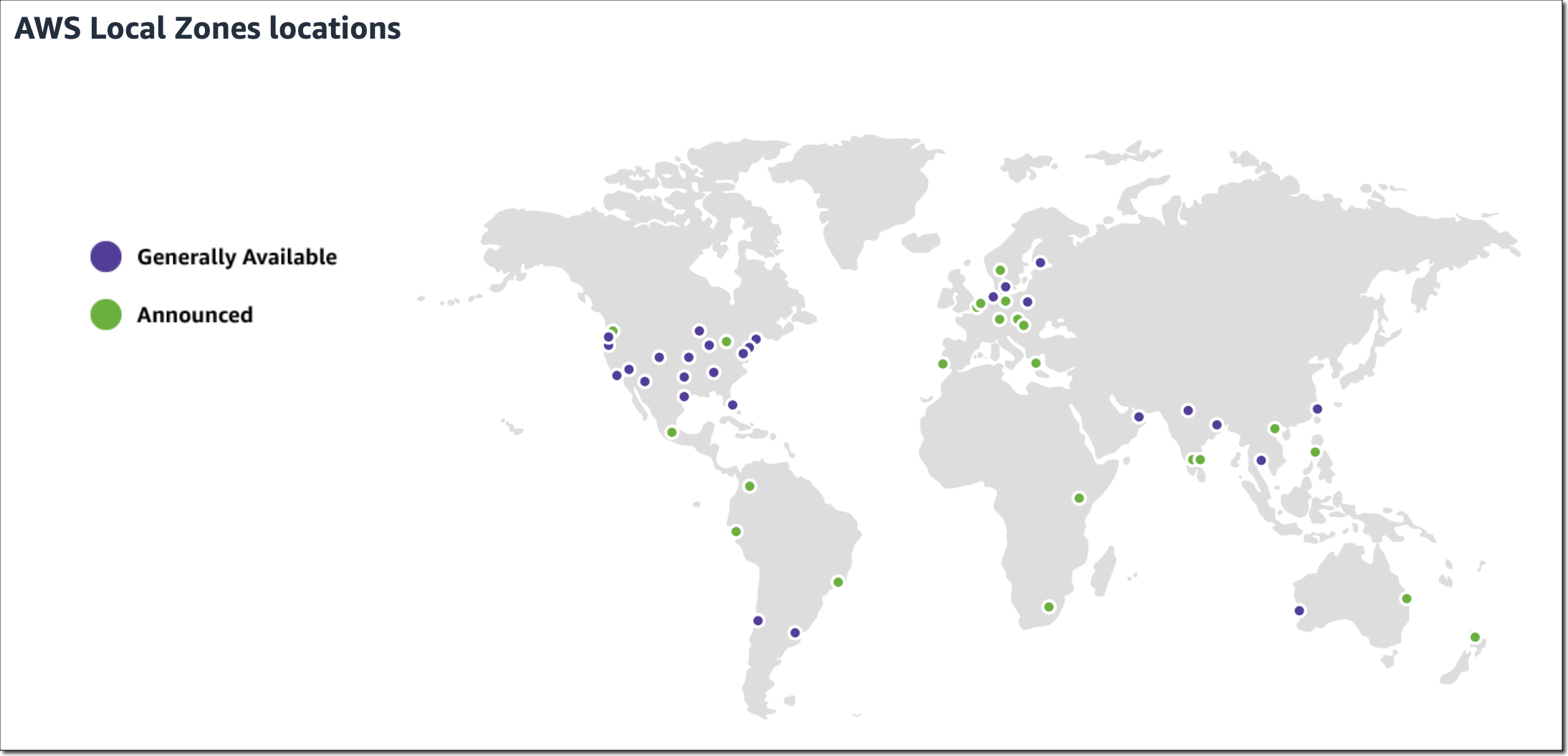 AWS Local Zones Locations