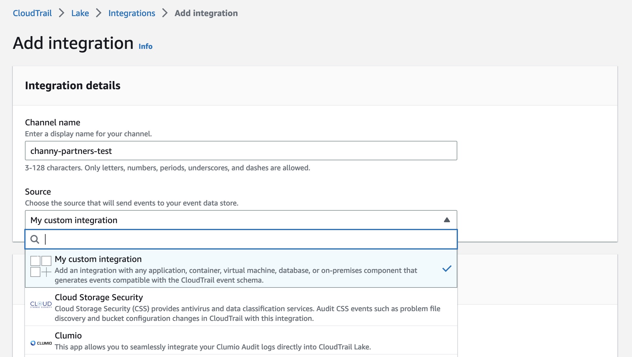 Nuevo: AWS CloudTrail Lake admite la ingesta de eventos de actividad de fuentes que no son de AWS | Servicios web de Amazon