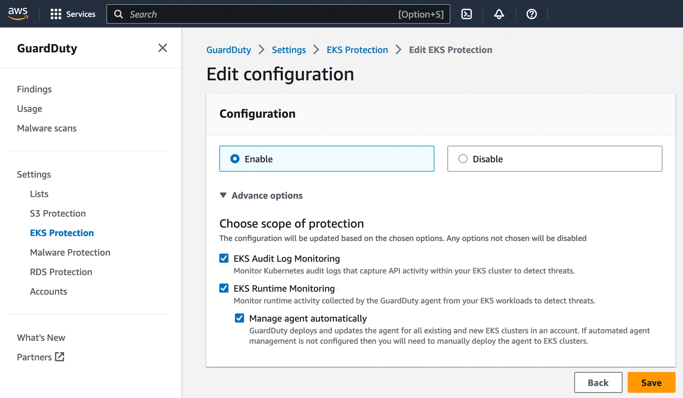 Amazon GuardDuty ahora es compatible con Amazon EKS Runtime Monitoring | Servicios web de Amazon