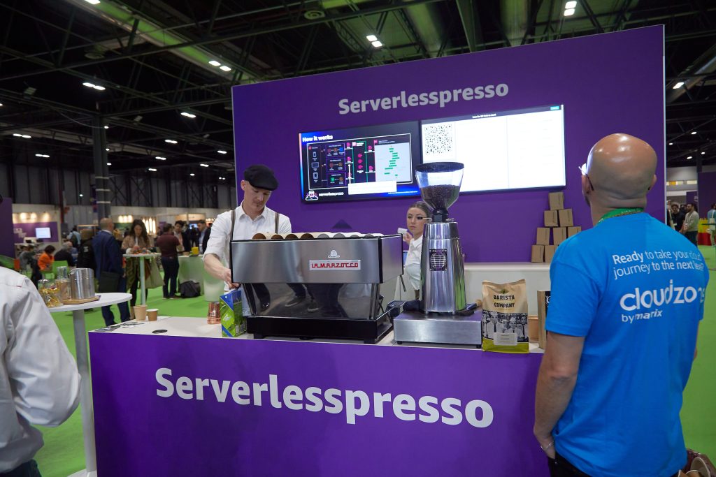 马德里峰会上的 Serverlesspresso