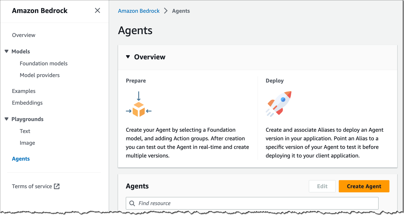Agents for Amazon Bedrock