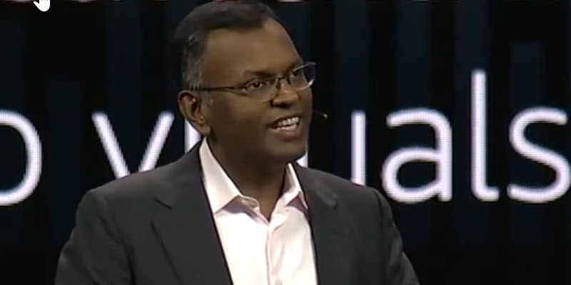 Photo of AWS Vice President of Database, Analytics and Machine Learning, Swami Sivasubramanian