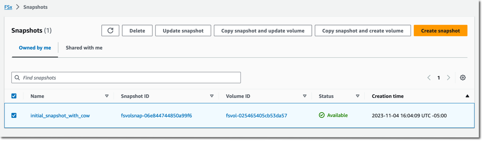 ZFS snapshot replication - 1