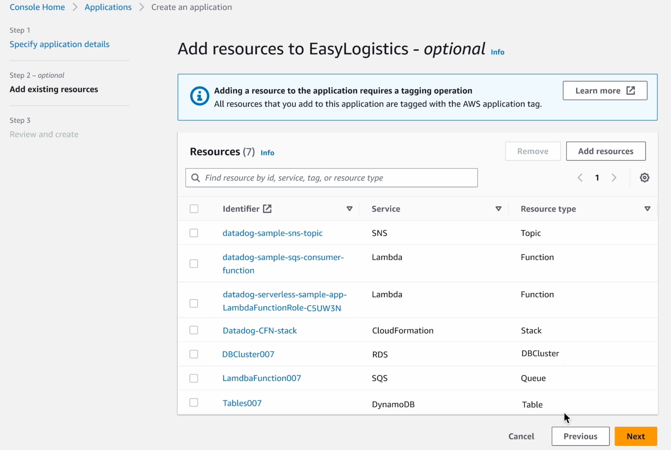 New MyApplications In The AWS Management Console Simplifies Managing 