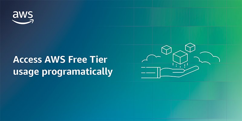 Check your AWS Free Tier usage programmatically with a new API