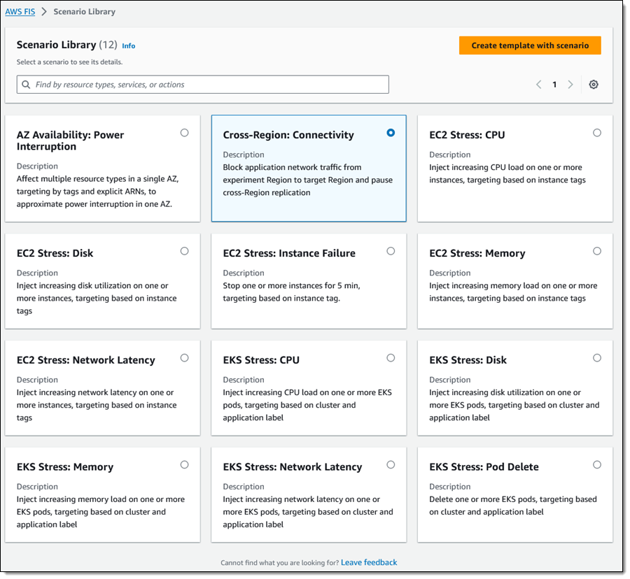 Use AWS Fault Injection Service to demonstrate multi-region and multi ...