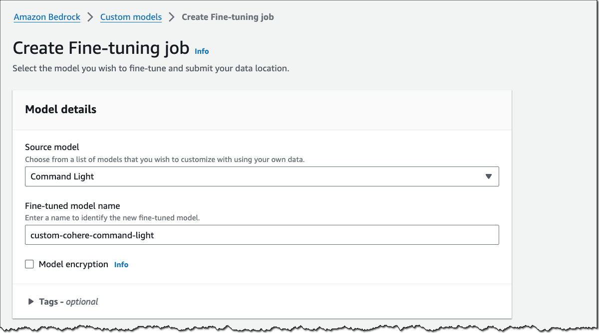 Customize models in  Bedrock with your own data using fine-tuning and  continued pre-training