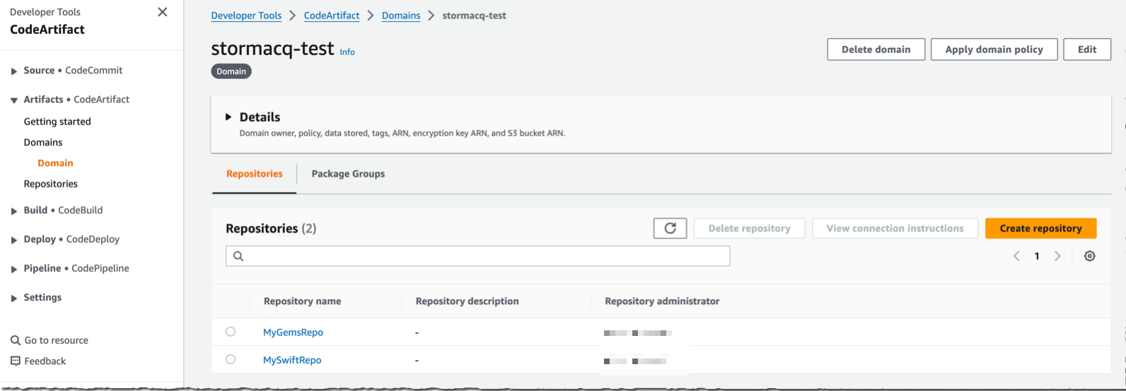 Dodajte svoje Ruby dragulje u AWS CodeArtifact