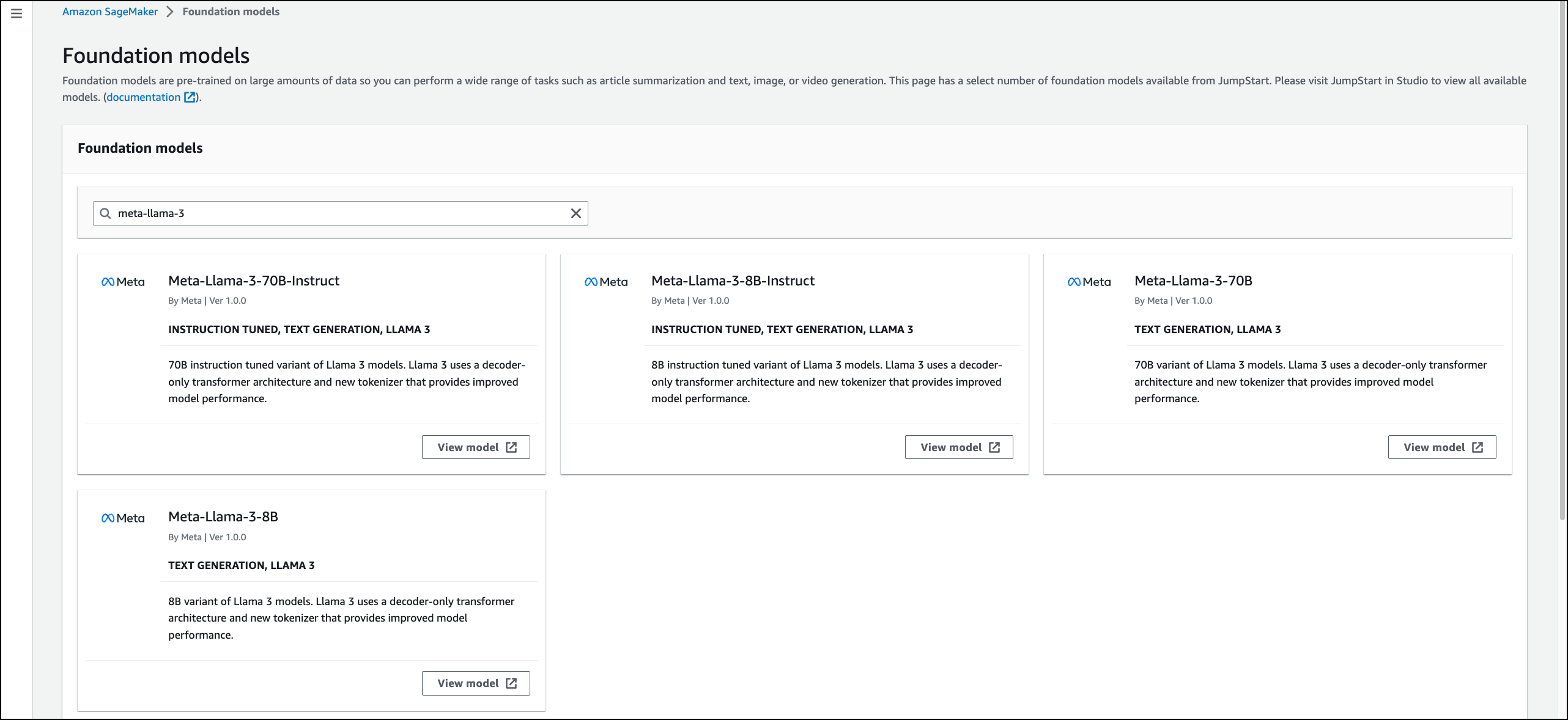 AWS Haftalık Genel Bakış: Antropik Claude 3 Opus in Amazon Bedrock, Meta Llama 3 in Amazon SageMaker JumpStart, ve daha fazlası (Nisan 22, 2024)