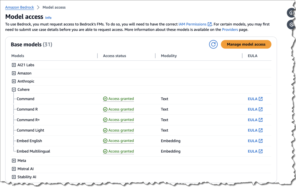 Run scalable, enterprise-grade generative AI workloads with Cohere Command R & R+, now available in Amazon Bedrock