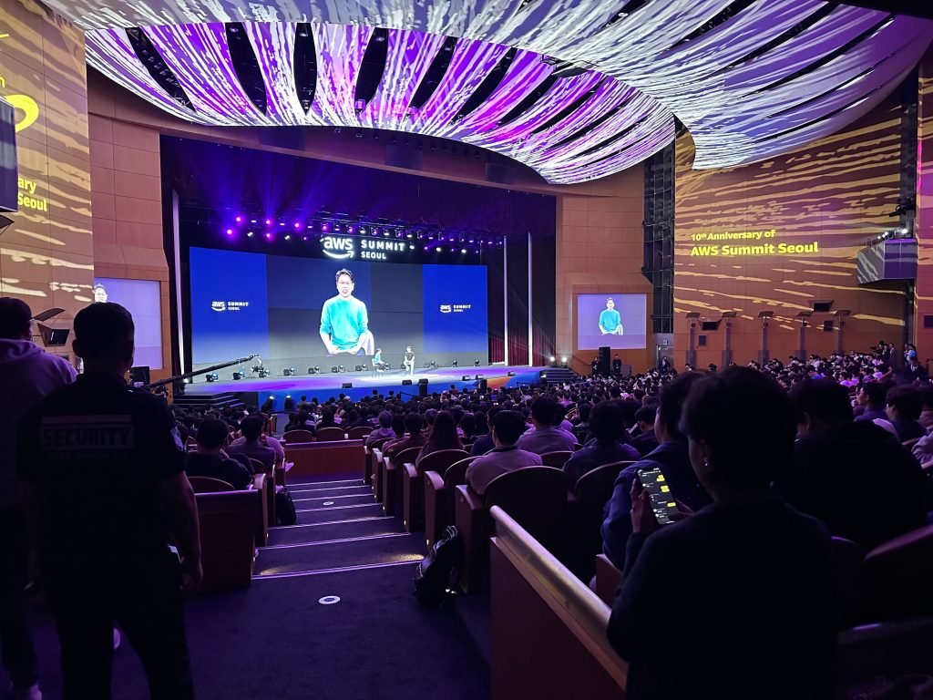 Conferencia magistral de la Cumbre AWS en Seúl