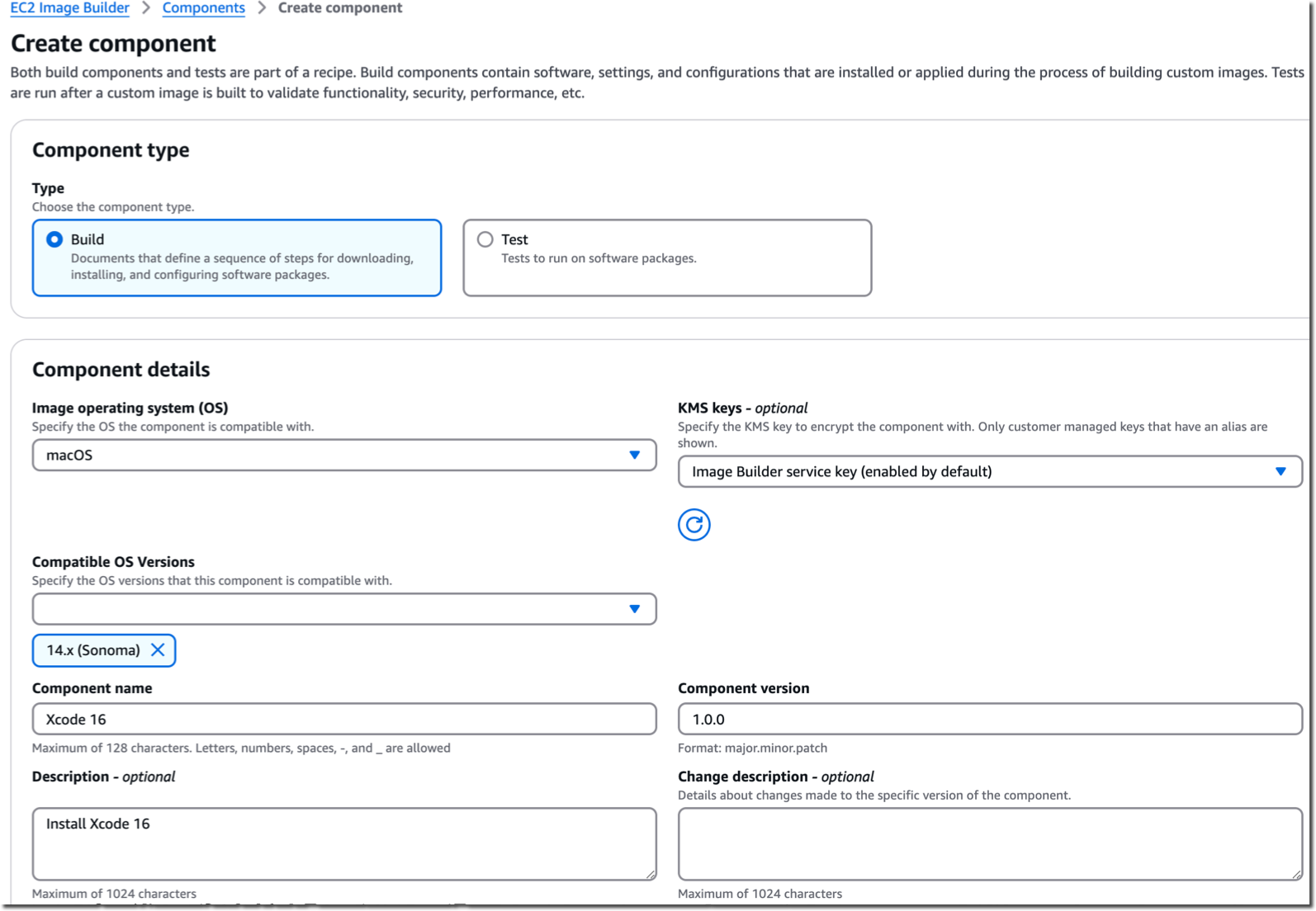 EC2 Image Builder now supports building and testing macOS images