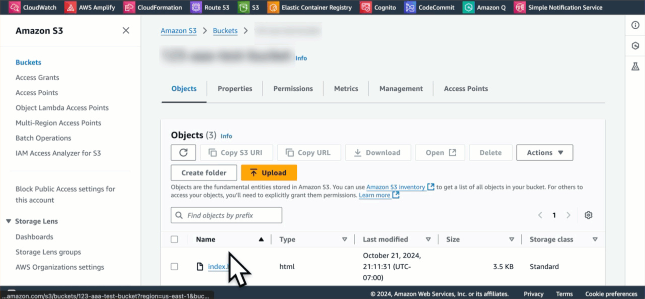 Simplify and enhance Amazon S3 static website hosting with AWS Amplify Hosting