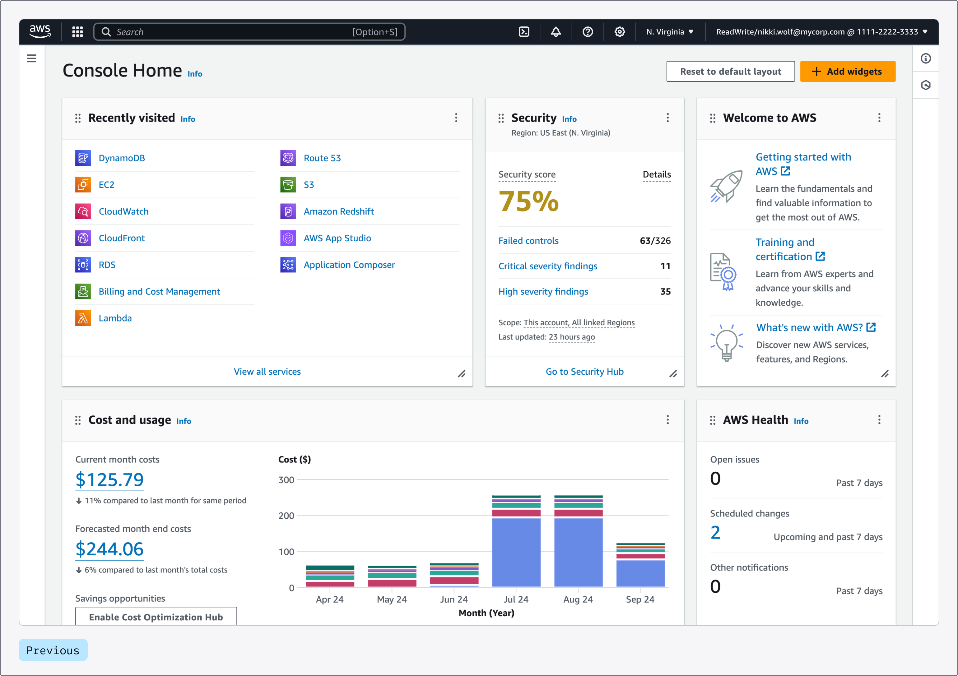 Announcing a visual update to the AWS Management Console (preview ...