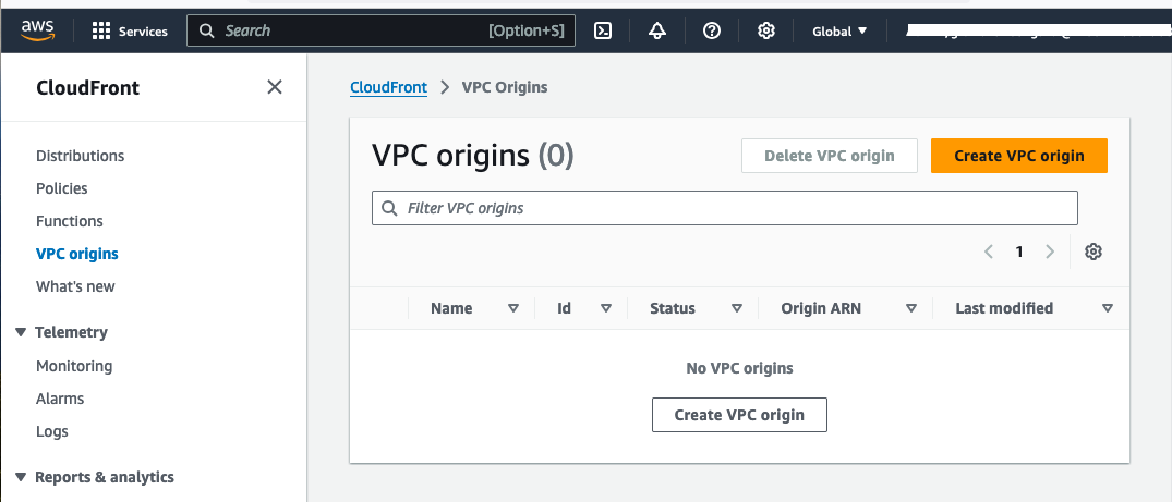 Introducing Amazon CloudFront VPC origins: Enhanced security and streamlined operations for your applications