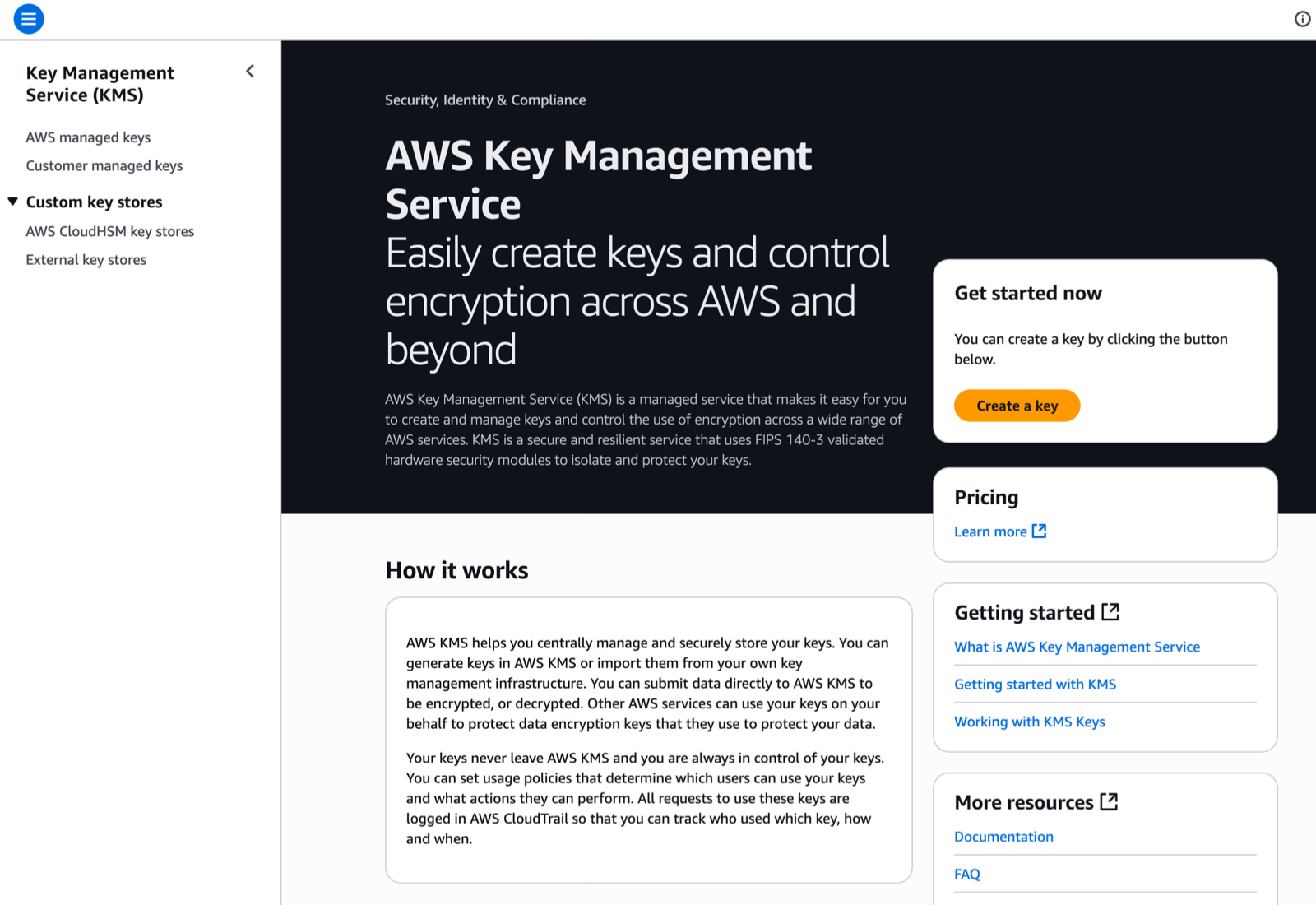 AWS IAM Identity Center now supports customer-managed KMS keys for encryption at rest