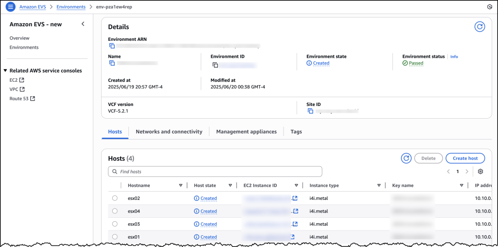 Screenshots of EVS onboarding