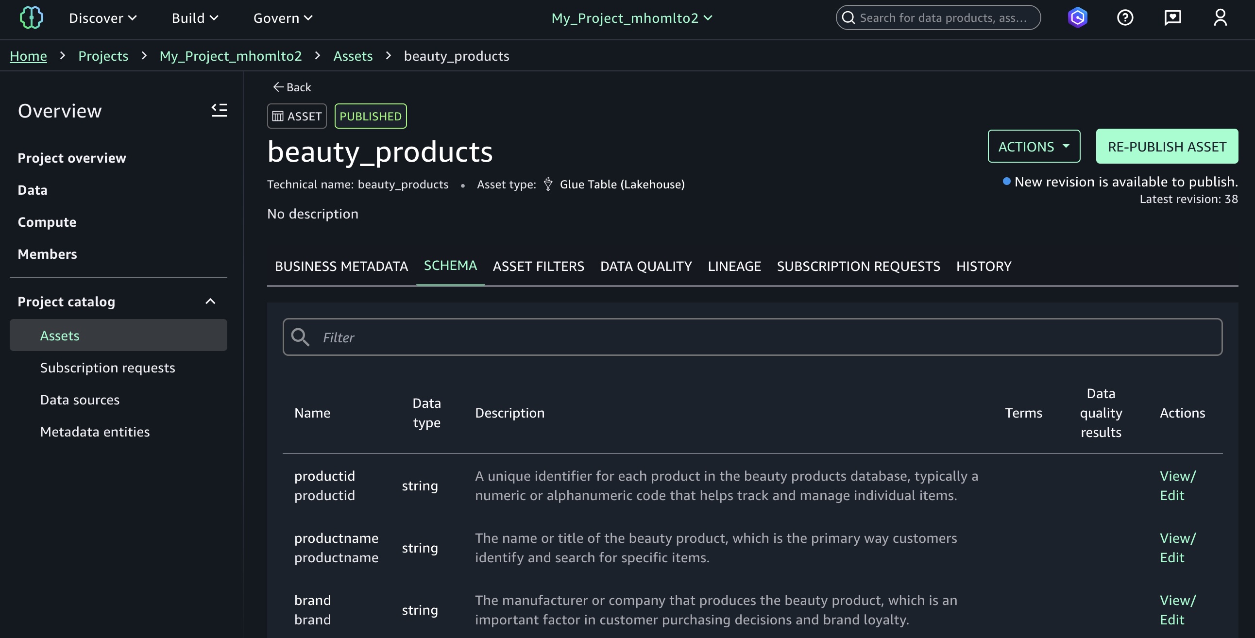 New business metadata features in Amazon SageMaker Catalog to improve discoverability across organizations