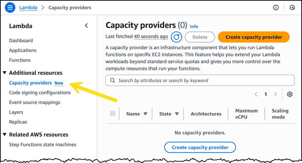 Introducing AWS Lambda Managed Instances: Serverless simplicity with EC2 flexibility