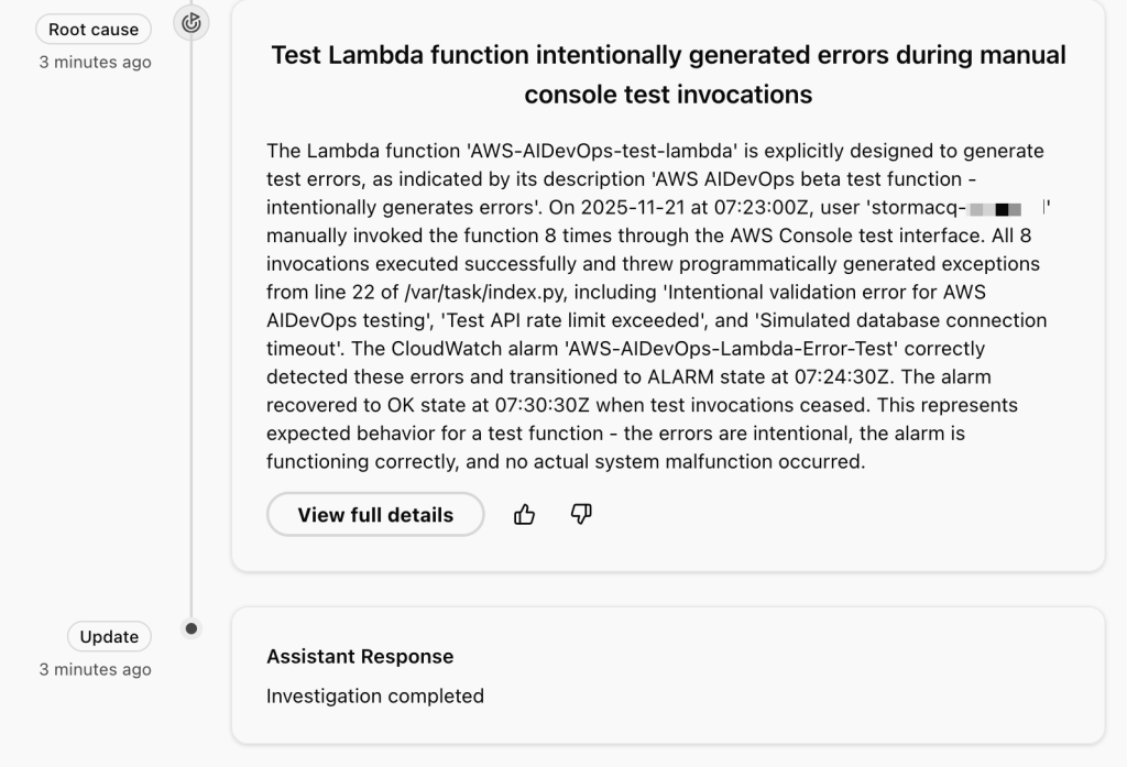 - web app - root cause