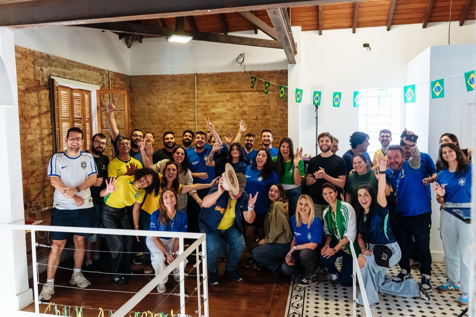 AWS Startups team get-together with founders in Brazil