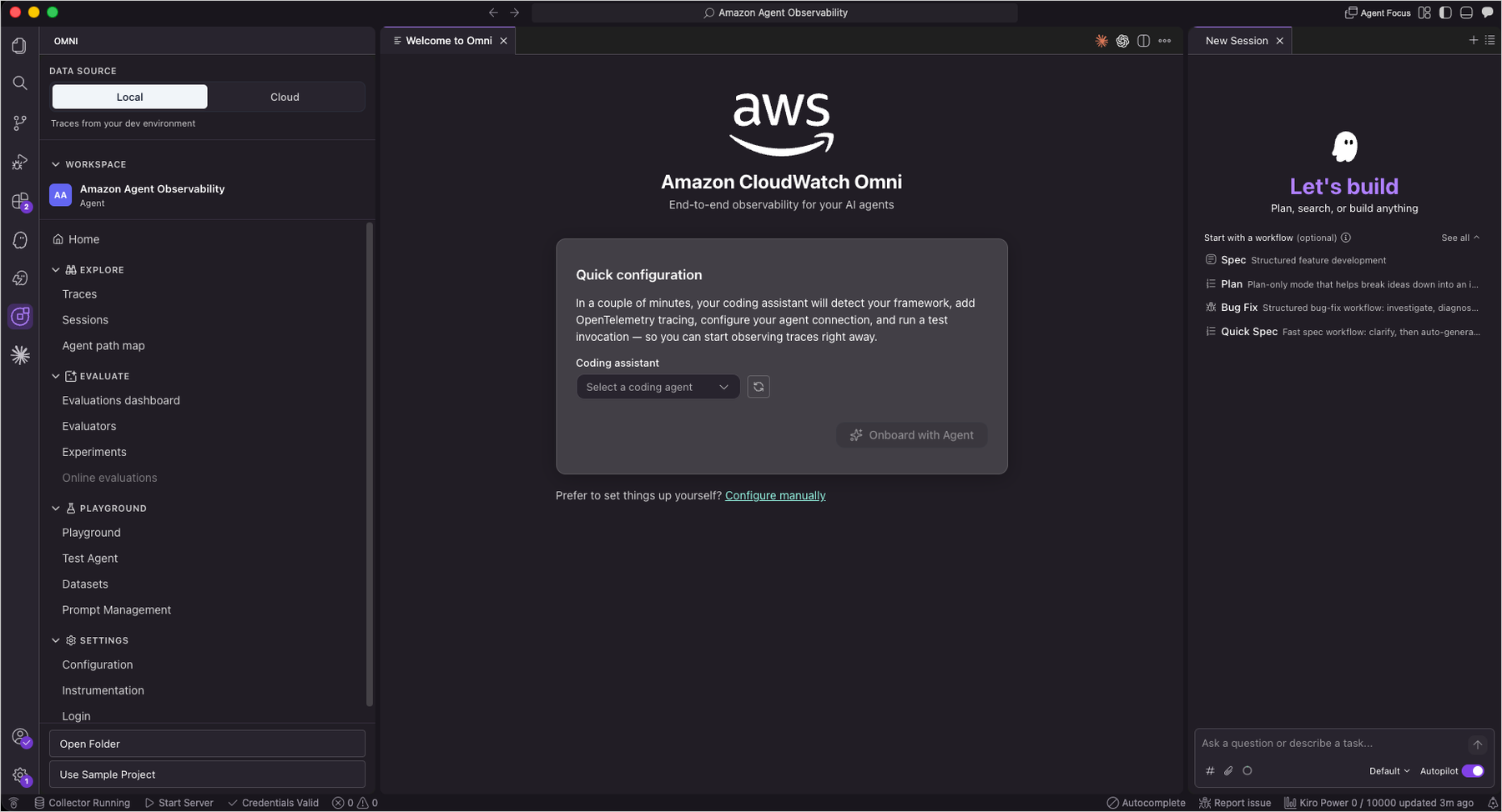 Introducing Amazon CloudWatch Omni: AI-powered observability for generative AI and agentic workloads