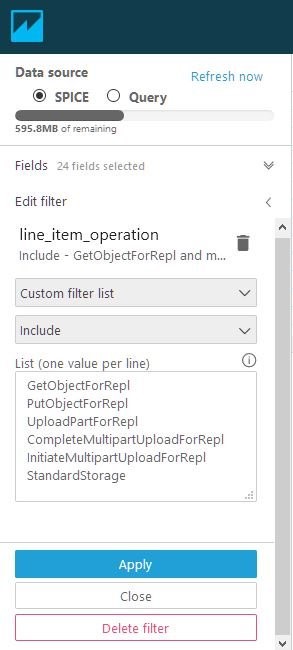 data preparation page - selecting filters (1)