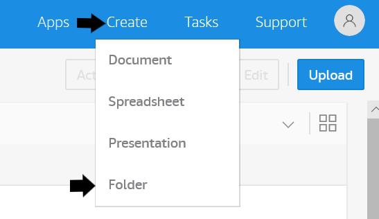 On your Amazon WorkDocs site, under My Documents, create a folder that you want to migrate your files and folders to