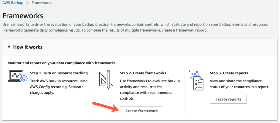 Frameworks home page