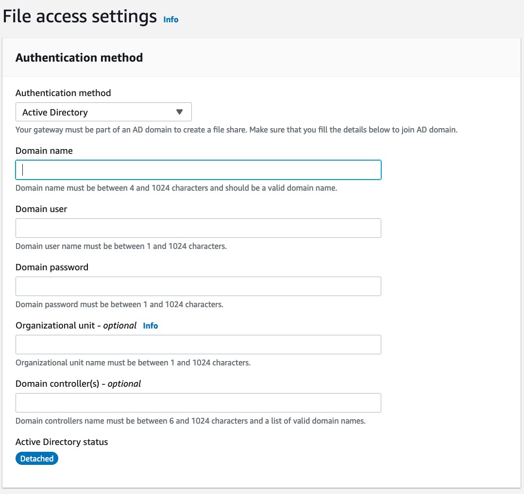 File Access Settings