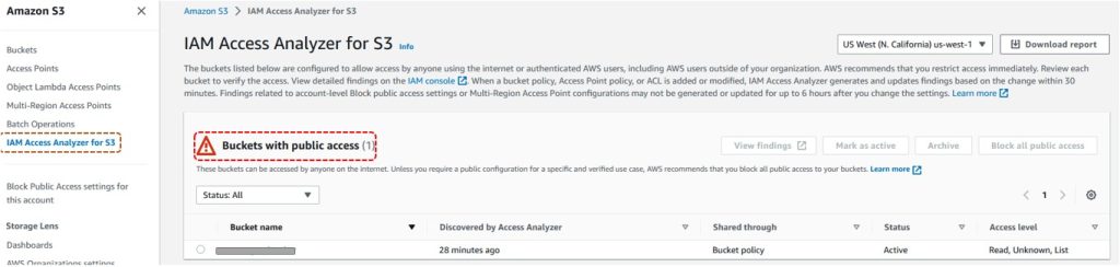 Find public S3 buckets in your AWS account | AWS Storage Blog