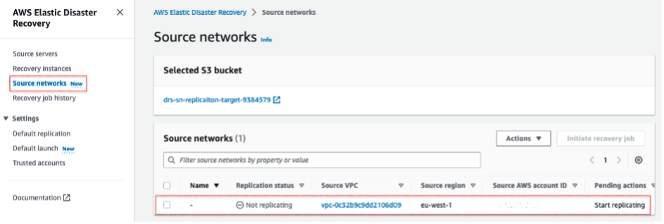 Automatic network replication with AWS Elastic Disaster Recovery | AWS ...