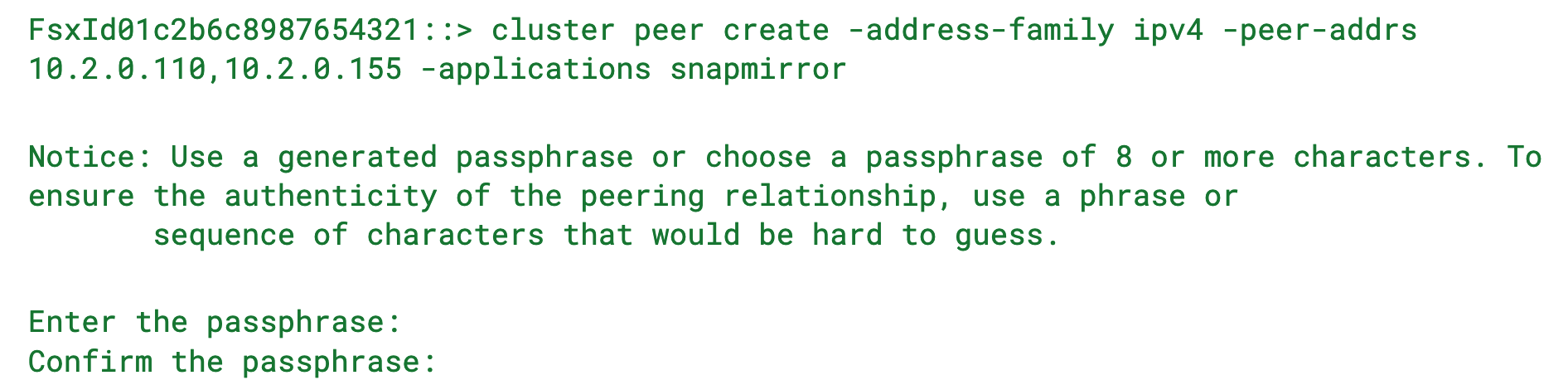 Side B - peering