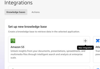 Set up knowledge bases