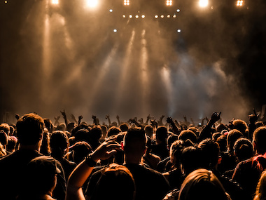 Crowd at a concert