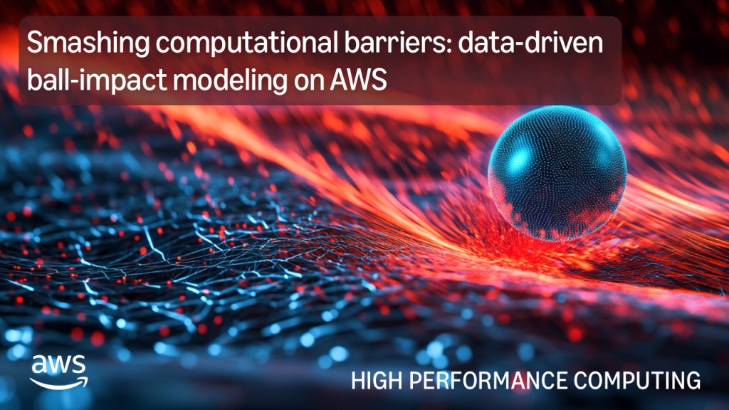 Smashing computational barriers: data-driven ball-impact modeling on AWS