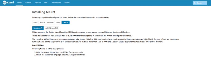 Mxnet store tutorial python