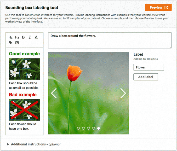 Create high-quality instructions for Amazon SageMaker Ground Truth ...