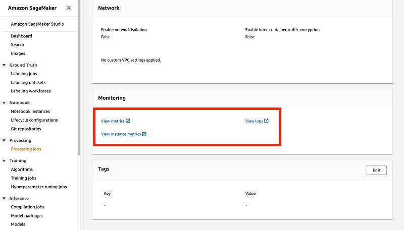 how to run r studio script in browser processing in aws