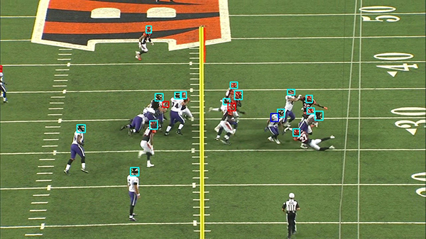 Football tracking in the NFL with  SageMaker