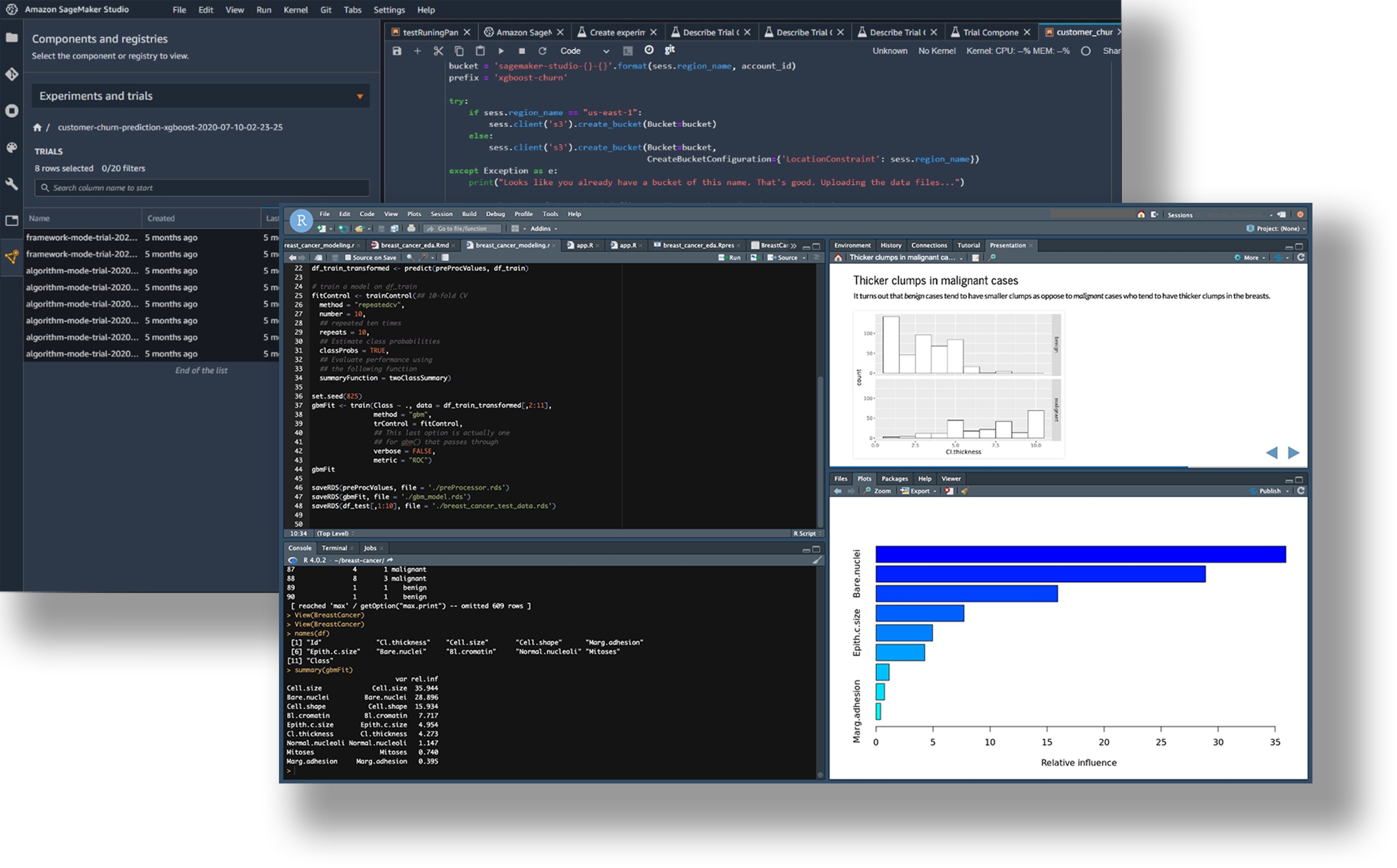 Get started with RStudio on Amazon SageMaker | AWS Machine Learning Blog